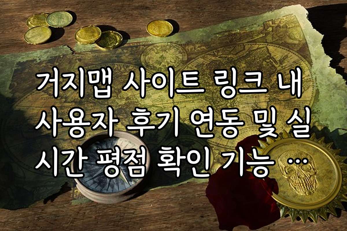 거지맵 사이트 링크 내 사용자 후기 연동 및 실시간 평점 확인 기능 소개