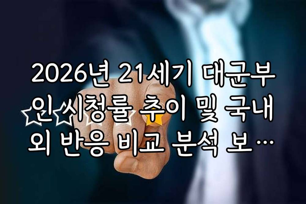 2026년 21세기 대군부인 시청률 추이 및 국내외 반응 비교 분석 보고서