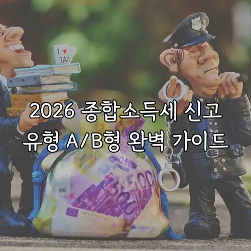 2026 종합소득세 신고유형 A/B형 완벽 가이드