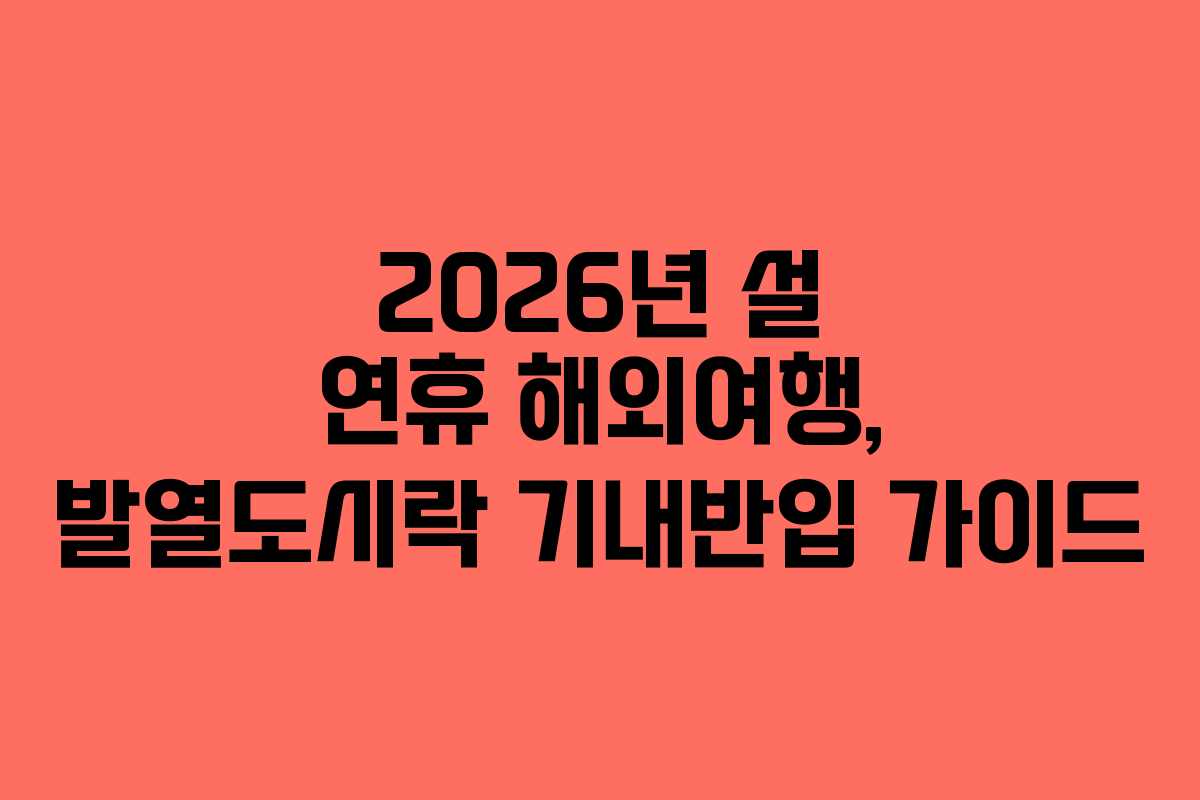 2026년-설-연휴-해외여행,-발열도시락-기내반입-가이드